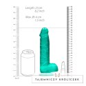 RealRock - Realistyczne dildo z jądrami 21 cm RealRock by Shots