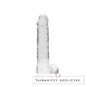 RealRock - Realistyczne dildo z jądrami 21 cm RealRock by Shots