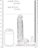 RealRock - Realistyczne dildo z jądrami 21 cm RealRock by Shots