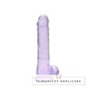 RealRock - Realistyczne dildo z jądrami 21 cm RealRock by Shots