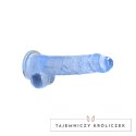 RealRock - Realistyczne dildo z jądrami 21 cm RealRock by Shots