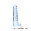 RealRock - Realistyczne dildo z jądrami 21 cm RealRock by Shots