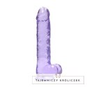 RealRock - Realistyczne dildo z jądrami 23 cm RealRock by Shots