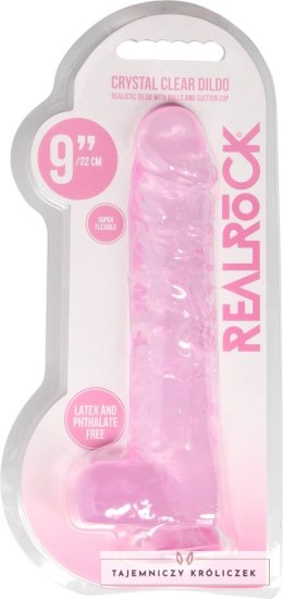 RealRock - Realistyczne dildo z jądrami 23 cm RealRock by Shots