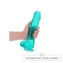 RealRock - Realistyczne dildo z jądrami 25,4 cm RealRock by Shots