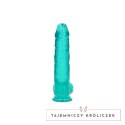 RealRock - Realistyczne dildo z jądrami 25,4 cm RealRock by Shots