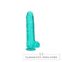 RealRock - Realistyczne dildo z jądrami 25,4 cm RealRock by Shots