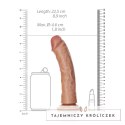 RealRock - Realistyczne dildo z przyssawką 20,5 cm RealRock by Shots