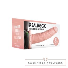 RealRock - Wibrator - dildo na pasku 20,5 cm RealRock by Shots