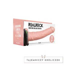 RealRock - Wibrator - dildo na pasku 24,5 cm RealRock by Shots