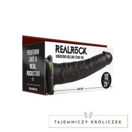 RealRock - Wibrator - dildo na pasku 24,5 cm RealRock by Shots