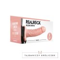 RealRock - Wibrator - dildo z jądrami na pasku 15,5 cm RealRock by Shots