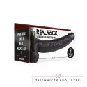 RealRock - Wibrator - dildo z jądrami na pasku 23 cm RealRock by Shots