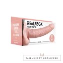 RealRock - Wibrator - dildo z jądrami na pasku 23 cm RealRock by Shots