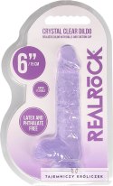 RealRock - Realistyczne dildo z jądrami 15 cm RealRock by Shots