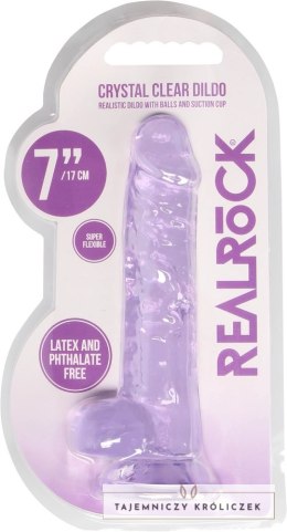 RealRock - Realistyczne dildo z jądrami 18 cm RealRock by Shots