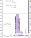 RealRock - Realistyczne dildo z jądrami 18 cm RealRock by Shots