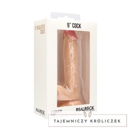 RealRock - Realistyczne dildo z jądrami 23 cm RealRock by Shots