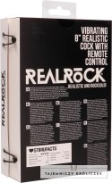 RealRock - Realistyczne dildo z jądrami 25 cm RealRock by Shots