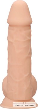 RealRock - Silikonowe dildo z jądrami 21,6 cm RealRock by Shots