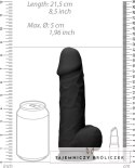 RealRock - Silikonowe dildo z jądrami 21,6 cm RealRock by Shots