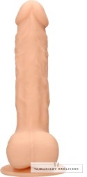 RealRock - Silikonowe dildo z jądrami 24 cm RealRock by Shots