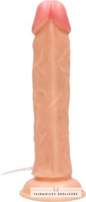 RealRock - Wibrujące realistyczne dildo z pilotem 23 cm RealRock by Shots