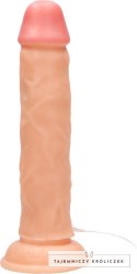 RealRock - Wibrujące realistyczne dildo z pilotem 23 cm RealRock by Shots