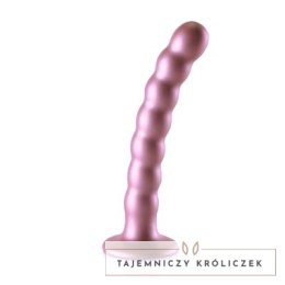 Ouch! - Silikonowe dildo G-Spot z koralikami - 16,5 cm Ouch! by Shots