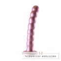 Ouch! - Silikonowe dildo G-Spot z koralikami - 16,5 cm Ouch! by Shots