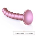 Ouch! - Silikonowe dildo G-Spot z koralikami - 16,5 cm Ouch! by Shots