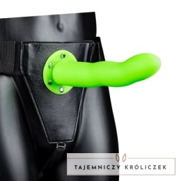 Ouch! - Świecące w ciemności dildo na pasku - 20 cm Ouch! by Shots