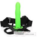 Ouch! - Świecące w ciemności dildo na pasku - 20 cm Ouch! by Shots