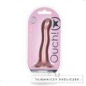 Ouch! - Ultra miękkie silikonowe dildo Curvy G-Spot - 17 cm Ouch! by Shots