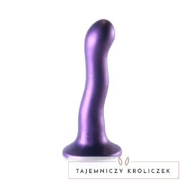 Ouch! - Ultra miękkie silikonowe dildo Curvy G-Spot - 17 cm Ouch! by Shots