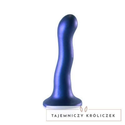 Ouch! - Ultra miękkie silikonowe dildo Curvy G-Spot - 17 cm Ouch! by Shots