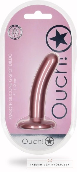 Ouch! - Wąskie silikonowe dildo z przyssawką 12 cm Ouch! by Shots