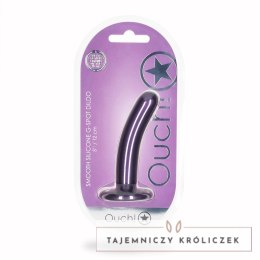 Ouch! - Wąskie silikonowe dildo z przyssawką 12 cm Ouch! by Shots