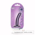 Ouch! - Wąskie silikonowe dildo z przyssawką 12 cm Ouch! by Shots