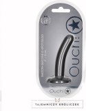 Ouch! - Wąskie silikonowe dildo z przyssawką 12 cm Ouch! by Shots