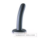 Ouch! - Wąskie silikonowe dildo z przyssawką 12 cm Ouch! by Shots