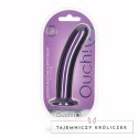 Ouch! - Wąskie silikonowe dildo z przyssawką 17 cm Ouch! by Shots