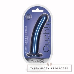 Ouch! - Wąskie silikonowe dildo z przyssawką 17 cm Ouch! by Shots