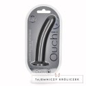 Ouch! - Wąskie silikonowe dildo z przyssawką 17 cm Ouch! by Shots