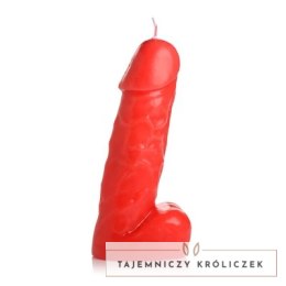 XR Brands - Świeca kapiąca - czerwony penis XR Brands