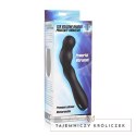 XR Brands - Wibrator prostaty, silikonowy, zakrzywiony XR Brands