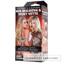 Doc Johnson - Podwójny masturbator Mia Malkova i Vicky Vette Doc Johnson