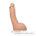 Doc Johnson - Realistyczne dildo 20 cm + masturabator cipka Doc Johnson