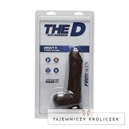 Doc Johnson - Realistyczne dildo z jądrami 18 cm Doc Johnson