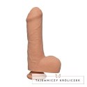 Doc Johnson - Realistyczne dildo z jądrami Uncut D 18 cm Doc Johnson